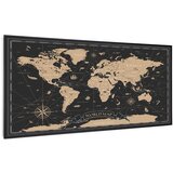 Klarstein wonderwall air art smart, infrardeči grelnik, nočni zemljevid, 120 x 60 cm, 700 w Cene