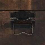  Škrinja za pohranu u starinskom stilu 120x30x40 cm masivno drvo | shoptok.hr