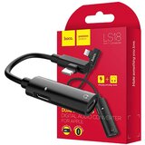 Hoco Adapter za slušalice 2in1, iPhone,Lightning na 2 x Lightning - LS18, Crni Cijene