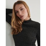 Reserved - Pletena haljina - tamnosivo | shoptok.hr