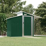  Vrtno spremište zeleno 270x130x208,5 cm od pocinčanog čelika | shoptok.hr
