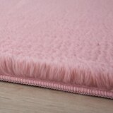 XXXL PREPROGA Z VISOKIM FLOROM Pouffy tkano roza | Shoptok.si