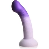 Strap U G-Swirl G-Spot Silicone Dildo Purple