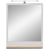 Pelipal Stensko ogledalo z lučjo/s polico 60x74,5 cm Quickset 966 – u