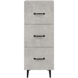  Komoda siva boja betona 34 5x34x90 cm od konstruiranog drva | shoptok.hr