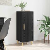  Kreveta Zidne Crni hrast 34,5 x 34 x 90 cm Konstruirano drvo | shoptok.hr