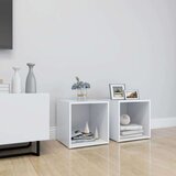 TV ormarići 2 kom bijeli 37 x 35 x 37 cm od iverice | shoptok.hr