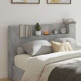  Uzglavlje Betonski sivi 160 x 16 5 x 103 5 cm Konstruirano drvo | shoptok.hr