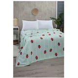 Mila Home Mentol zeleni pamučan prekrivač 170x230 cm Strawberry –