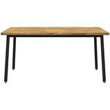  Kvadratni blagovaonski stol 160 x 80 x 75 cm Bijela | shoptok.hr