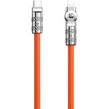 Dudao Močan kotni kabel za iPhone USB-C - Lightning 30W 1m 180 rotacija oranžna, (21090885) | Shoptok.si