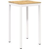 vidaXL Stol za bar u vrtu NAARDEN Bijela 60 x 60 5 x 105 cm - Bijela 60 x 60 5 x 105 cm | shoptok.hr