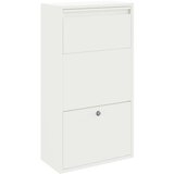  Sandučić za pakete s pohranom Bijelo 44 x 22 x 82 cm Čelik | shoptok.hr