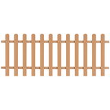 The Living Store Ograja WPC 200x80 cm - Lesena Ograja, (21751328) | Shoptok.si