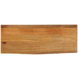 Stolna Mizna plošča z naravnim robom 70x40x3,8 cm trden mangov les, (21410726) | Shoptok.si