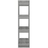 Ormarić za knjige / pregrada boja hrasta sonome 80x30x123,5 cm | shoptok.hr