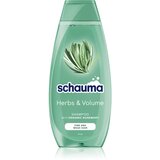 Schwarzkopf Schauma Herbs & Volume šampon za tanku kosu bez volumena 400 ml | shoptok.hr