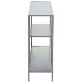 Premier Housewares Siva jeklena stranska mizica 30x120 cm Acero – | Shoptok.si