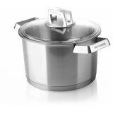Mehrzer šerpa duboka 24cm sa poklopcem premium inox 18/10, 6L Cene