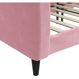  Dnevni krevet ružičasti 100 x 200 cm baršunasti | shoptok.hr