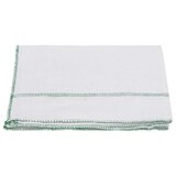  Krpe za čišćenje 10 kom bijele sa zelenim prugama 50 x 60 cm | shoptok.hr