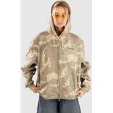 Blue Tomato Washed Camo Zip Hoodie washed camo green | shoptok.hr