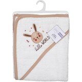 Bébé Douceur Bijeli pamučan dječji ručnik s kapuljačom 75x75 cm Forest – | shoptok.hr