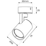 SPOT svetiljka VOLF 1xGU10/10W/230V crna | Eponuda.com