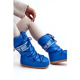 Boto Women's High Snow Boots Blue Venila | Eponuda.ba