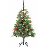  Umjetno božićno drvce 150 LED lampica Topla bijela PVC i metal | shoptok.hr