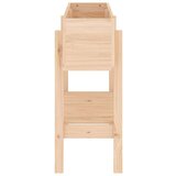  Povišena vrtna gredica 101 x 30 x 69 cm od masivne borovine | shoptok.hr