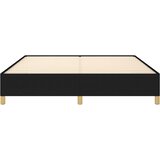  Okvir za krevet s oprugom crni 160x200 cm od tkanine | shoptok.hr