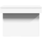  Stolić za kavu bijeli 100 x 55 x 40 cm od konstruiranog drva | Eponuda.com