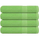  Brisače za savno 4 kos zelena 80x200 cm 360 gsm 100% bombaž, (21822714) | Shoptok.si