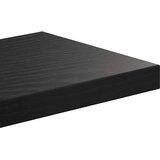  Polica na zidu Crni hrast 61 x 13,5 x 105 cm Konstruirano drvo | shoptok.hr