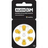 Baterije Za Slušne Aparate Varta - Audio Bm, Tip 10, 6 Kos