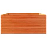  Vrtna sadilica voštano smeđe boje 110x110x49,5 cm od borovine | shoptok.hr