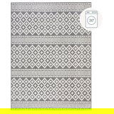 Flair Rugs Sivi perivi tepih od šenila 160x240 cm Jhansi – | shoptok.hr