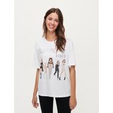 House - Loose fit majica kratkih rukava Spice Girls - Bijela Cijene