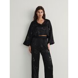 Reserved Ladies` blouse - črna Cene