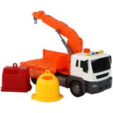 Kamion za smeće s dizalicom, narančasti 1:16 | Shoptok.si