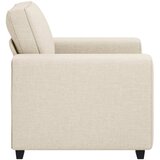 SOFA stolica Bež 100 cm Platnasta tkanina Slike