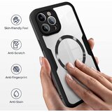 Techsuit ColorVerse 360 ​​MagSafe serija obostrana zaštitna maskica za iPhone 12 - crna | shoptok.hr