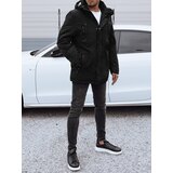 DStreet Men's winter jacket with hood black | Shoptok.si