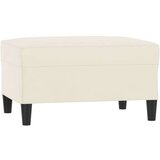 vidaXL Sedežna garnitura 4-delna z blazinami krem žamet | Shoptok.si