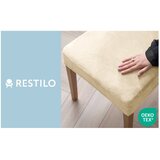 Restilo Bež raztegljiva prevleka za stol 48 cm Sento – | Shoptok.si
