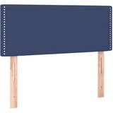  Box spring postelja z vzmetnico moder 80x200 cm blago | Shoptok.si