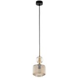  Visilica na sajli SOPHIA 1xE14/10W/230V crna/dimljeno bež | Eponuda.com