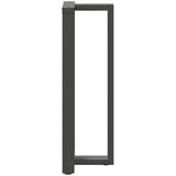  Noge barski stol T-oblika 2kom antracit 40x35x(110-111)cm čelik | shoptok.hr