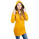 Glano Women's Stretch Sweatshirt - yellow cene